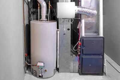 Water boiler installed in a Lone Tree home by Mr. Prefect Plumbing